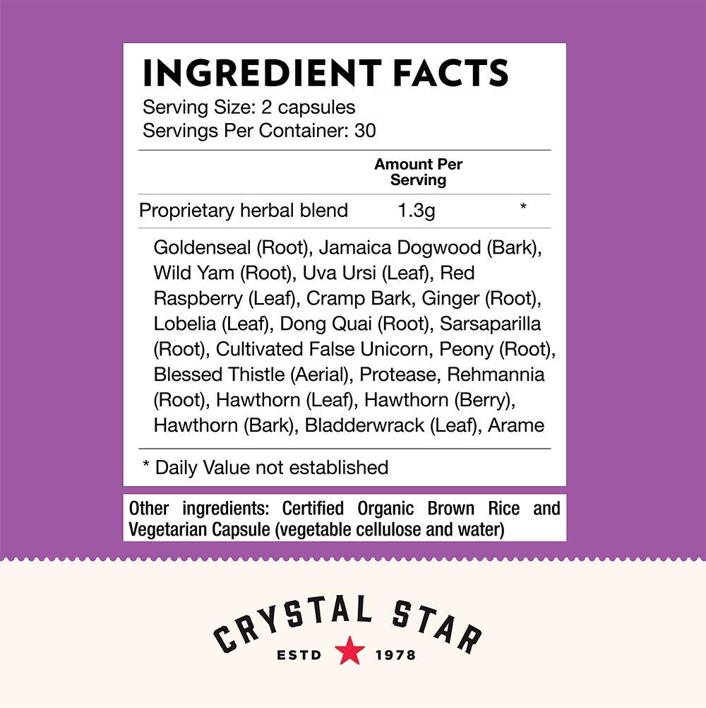 Foto 5 pulgar | Suplemento Crystal Star Women's Best Friend 60 Cápsulas - Venta Internacional.