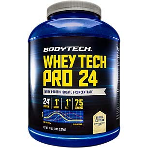 Foto 2 pulgar | Proteína En Polvo Bodytech Whey Tech Pro 24 Vainilla 2 27 Kg - Venta Internacional.