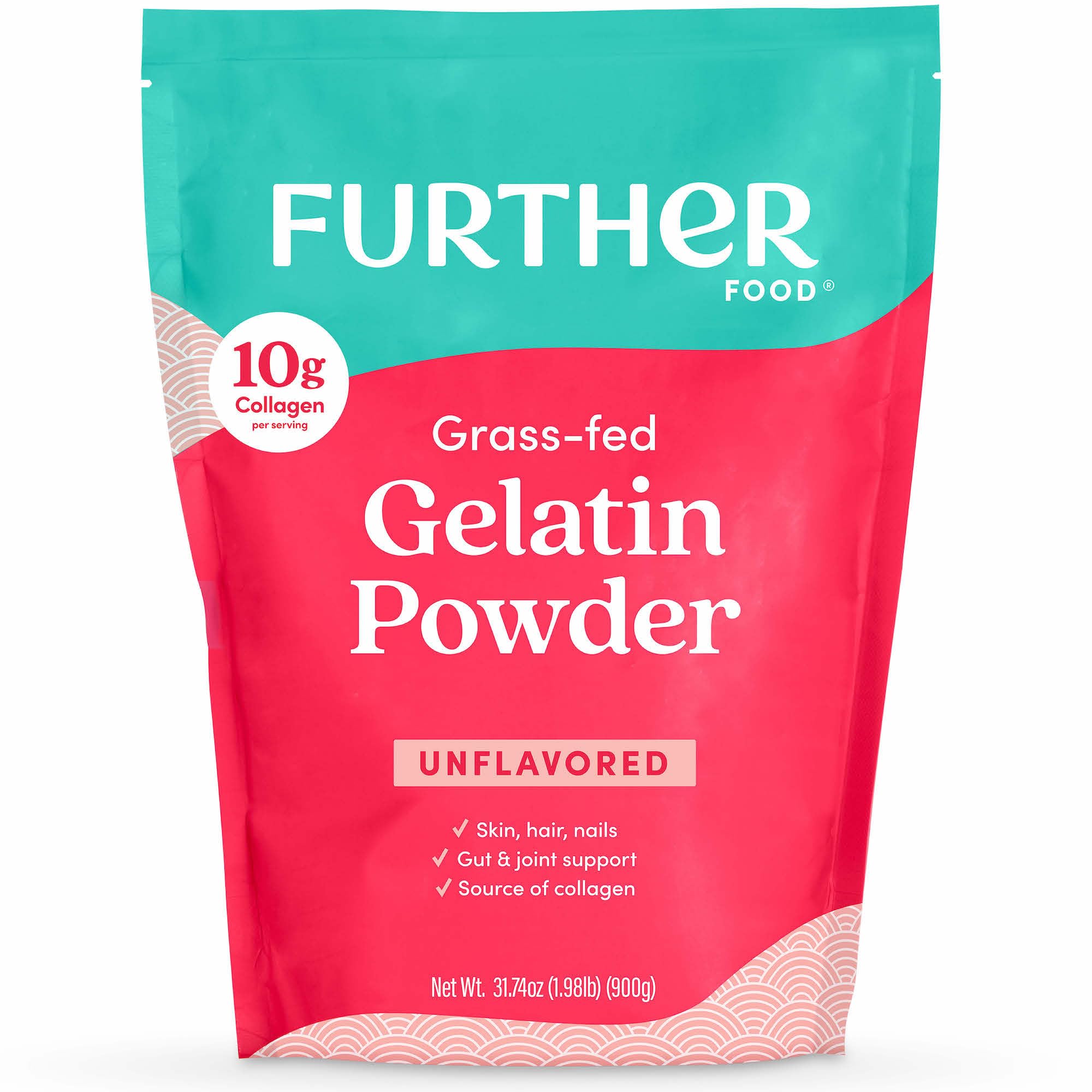 Foto 2 pulgar | Gelatina Further Food  Fuente De Colágeno De Animales Alimentados Con Pasto  900 Ml - Venta Internacional.