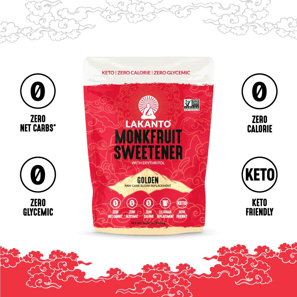 Foto 5 pulgar | Edulcorante Lakanto Golden Monk Fruit Con Eritritol 454 G - Venta Internacional.