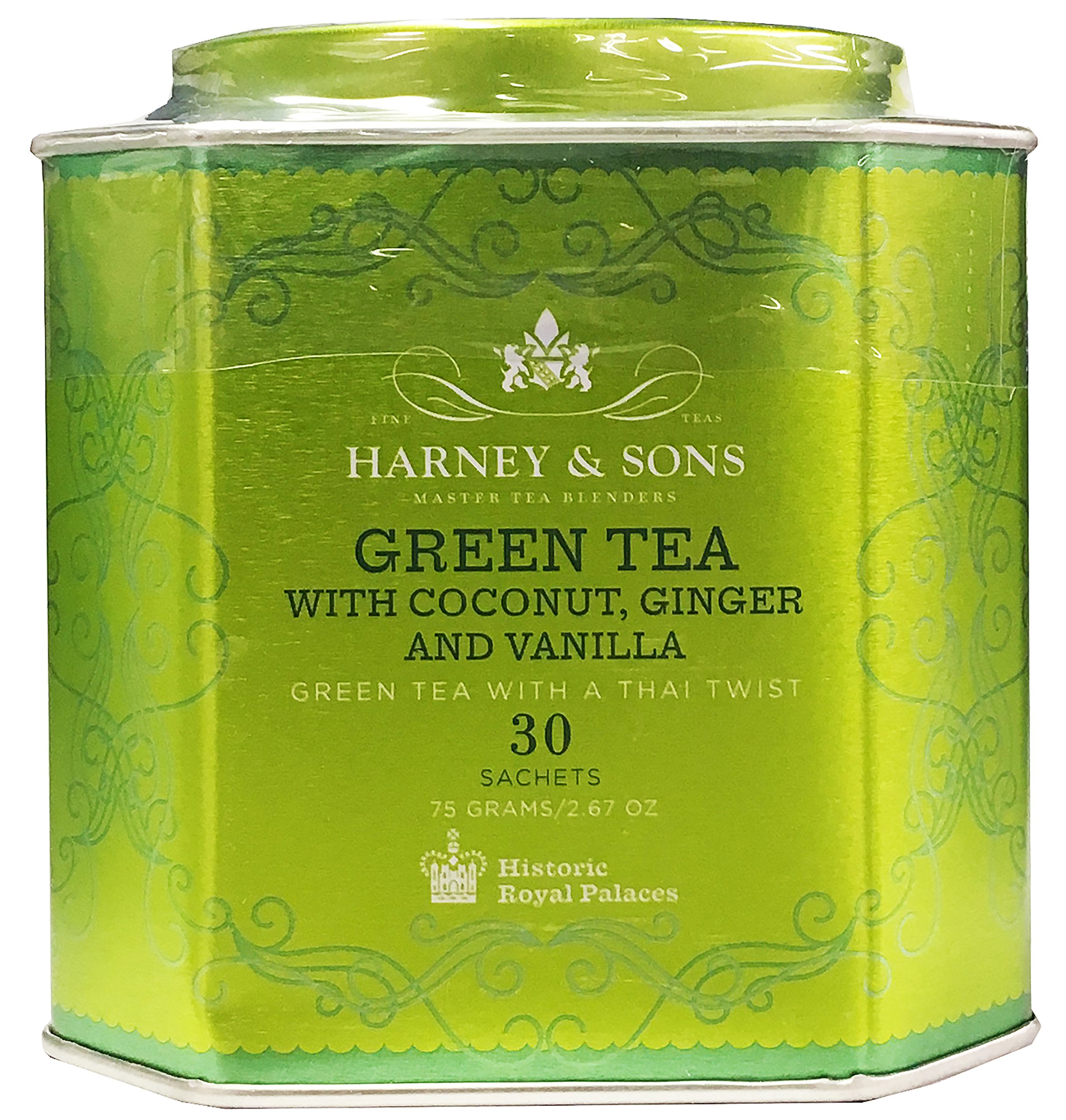 Foto 1 | Té Harney & Sons Green Con Coco  Jengibre Y Vainilla 30 Sobres - Venta Internacional.