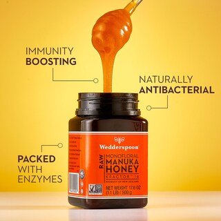 Foto 5 | Cuchara De Miel De Manuka Kfactor 16 260 Ml Cruda Sin Pasteurizar - Venta Internacional.