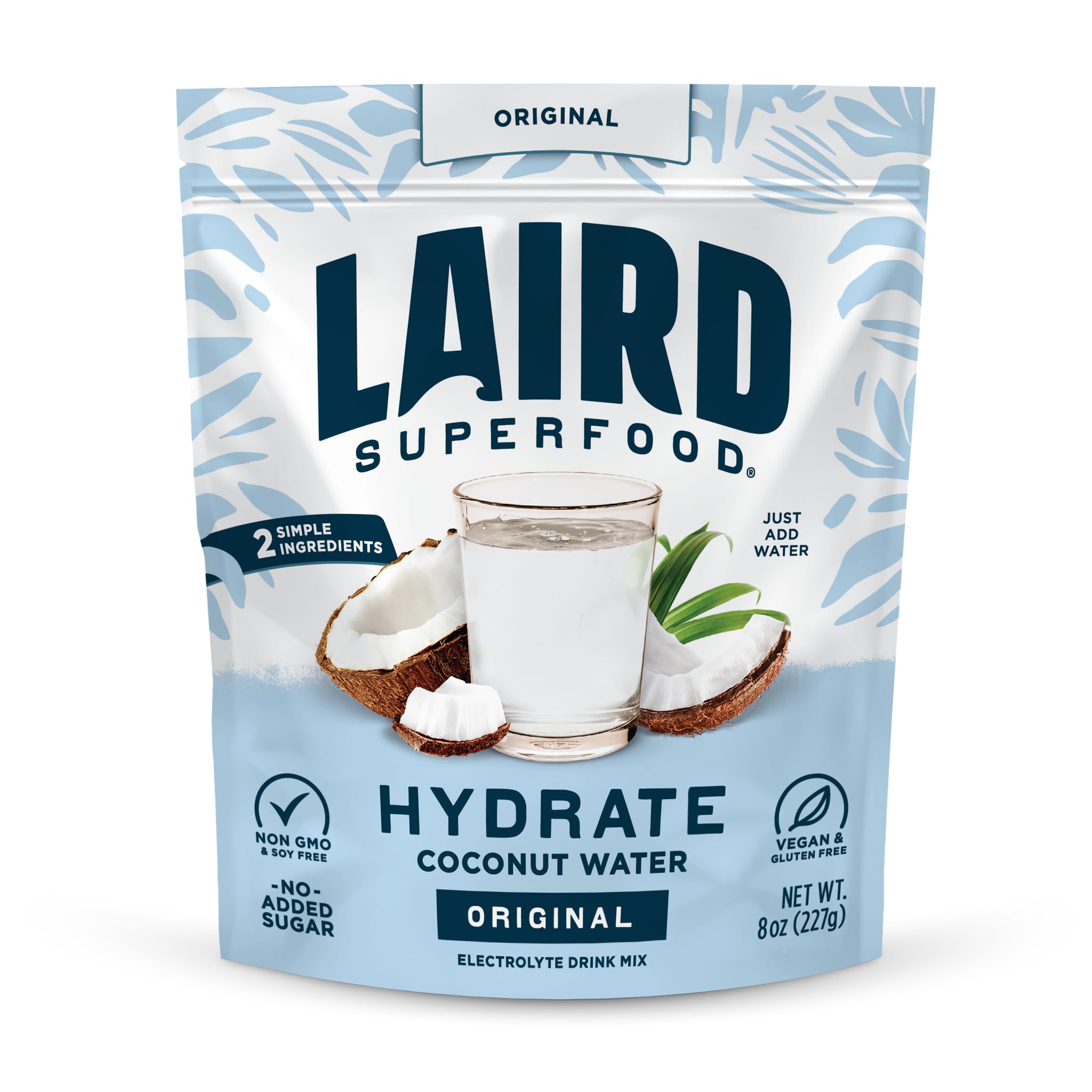 Foto 1 | Suplemento De Bebida De Agua De Coco En Polvo Laird Superfood 240 Ml - Venta Internacional.