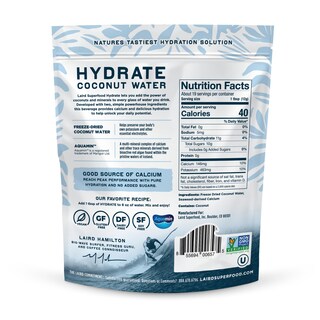 Foto 3 | Suplemento De Bebida De Agua De Coco En Polvo Laird Superfood 240 Ml - Venta Internacional.