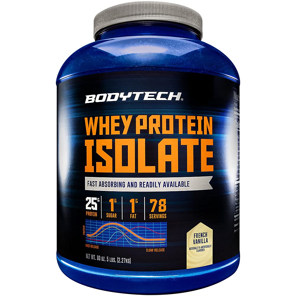 Foto 2 | Proteína En Polvo Bodytech Whey Isolate Vainilla 2 27 Kg Con 25 G - Venta Internacional.