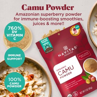 Foto 2 | Camu Camu En Polvo Navitas Organics 85 G Orgánico Sin Ogm - Venta Internacional.