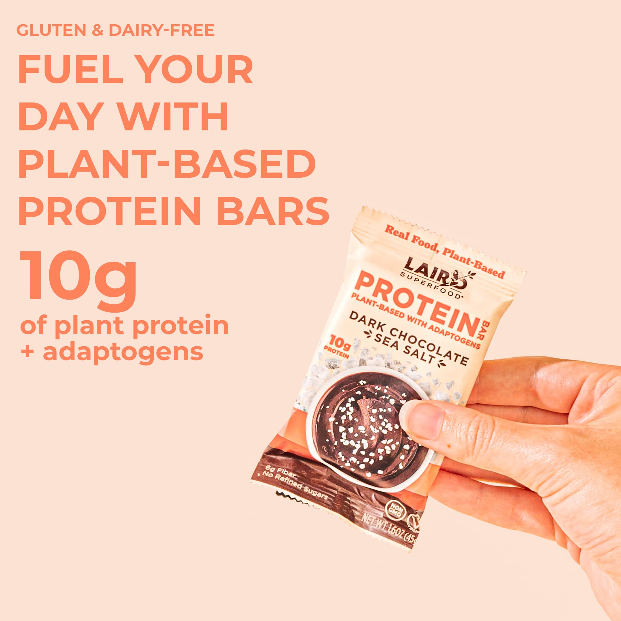 Foto 7 pulgar | Barra De Proteínas Laird Superfood Functional Con Ingredientes Reales - Venta Internacional.