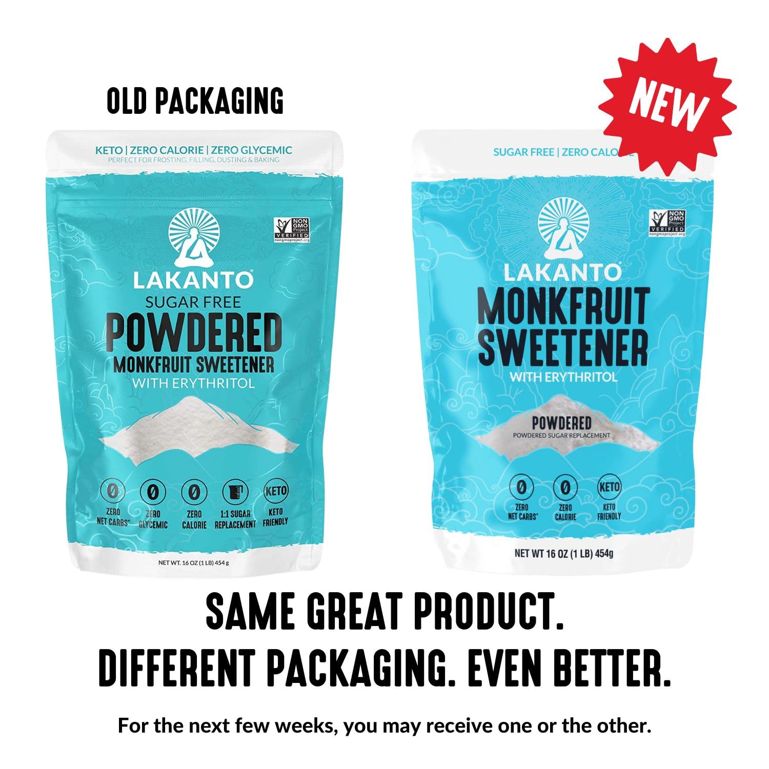 Foto 7 pulgar | Edulcorante Lakanto Powder Monk Fruit Con Eritritol 454 G - Venta Internacional.