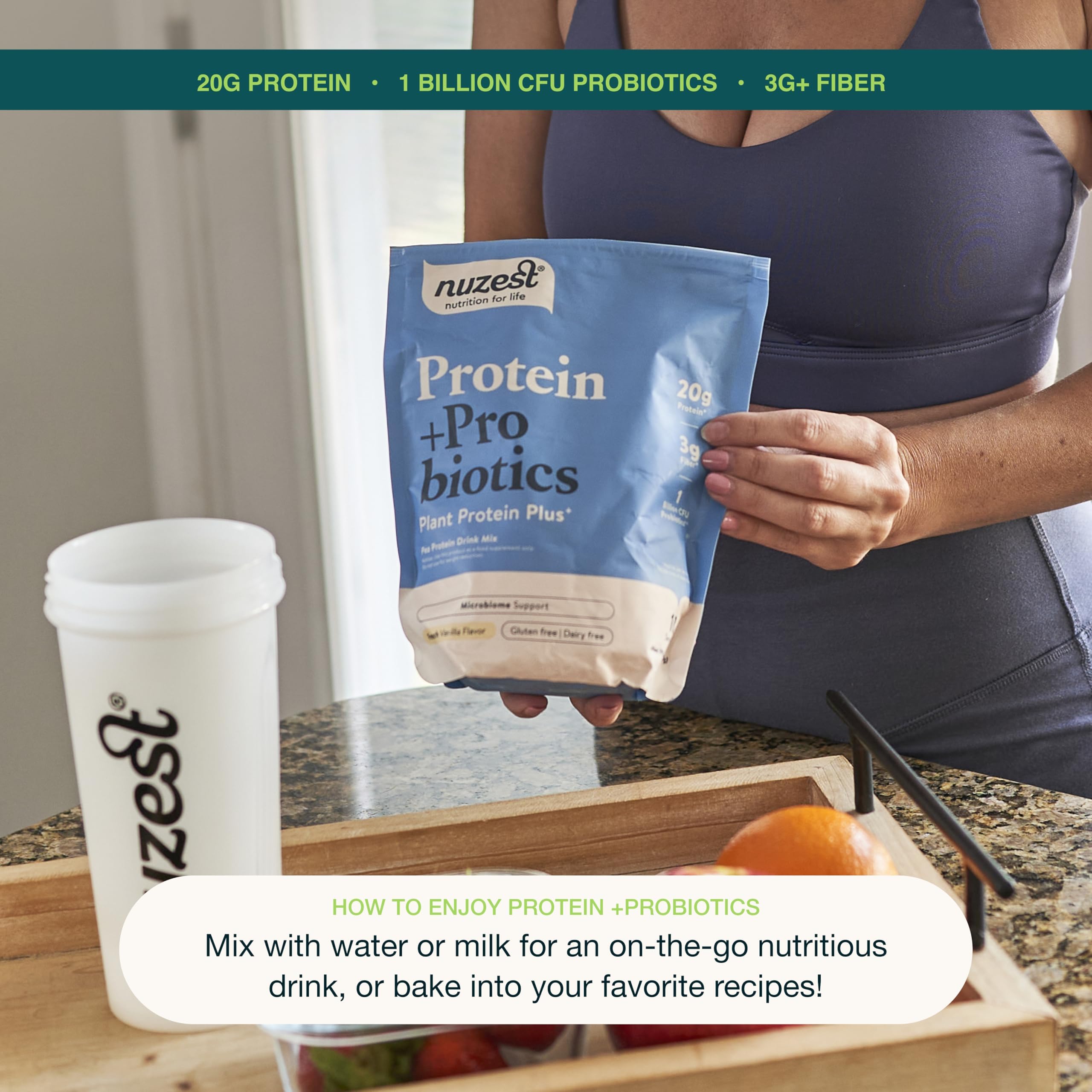 Foto 8 pulgar | Proteína En Polvo Nuzest Protein + Probiotics 300 G De Vainilla Francesa - Venta Internacional.