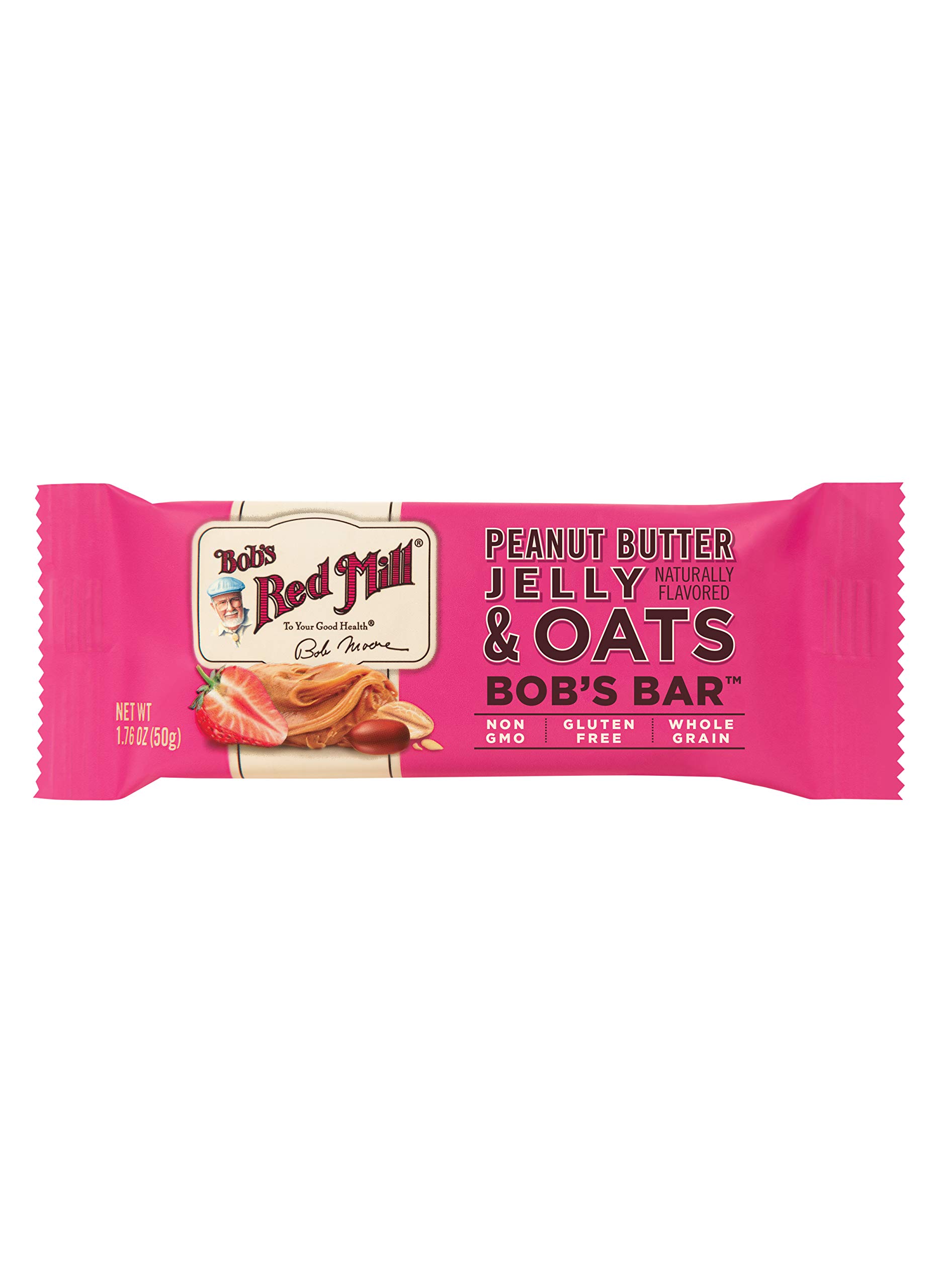 Foto 1 | Snack Bar Bob's Red Mill  Gelatina De Mantequilla De Maní Y Avena  Paquete De 12 - Venta Internacional.