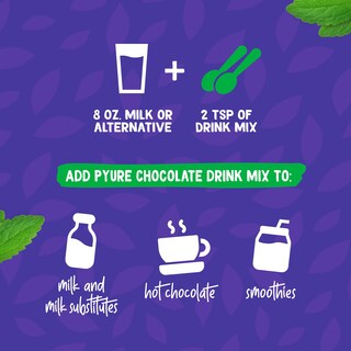Foto 7 | Drink Mix Pyure Chocolate Orgánico Sin Azúcar 200 Ml - Venta Internacional.