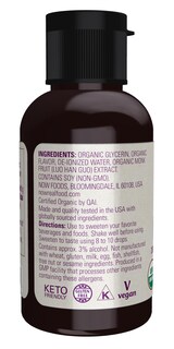 Foto 3 | Edulcorante Now Foods Líquido Orgánico Caramelo De Fruta De Monje 50 Ml - Venta Internacional.