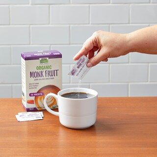 Foto 5 | Sweetener Now Foods Organic Monk Fruit 70 Paquetes - Venta Internacional.