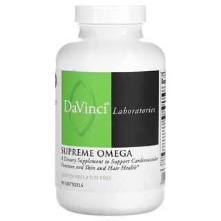 Foto 1 | Supreme Omega Davinci Laboratories 90 Cápsulas Blandas - Venta Internacional.