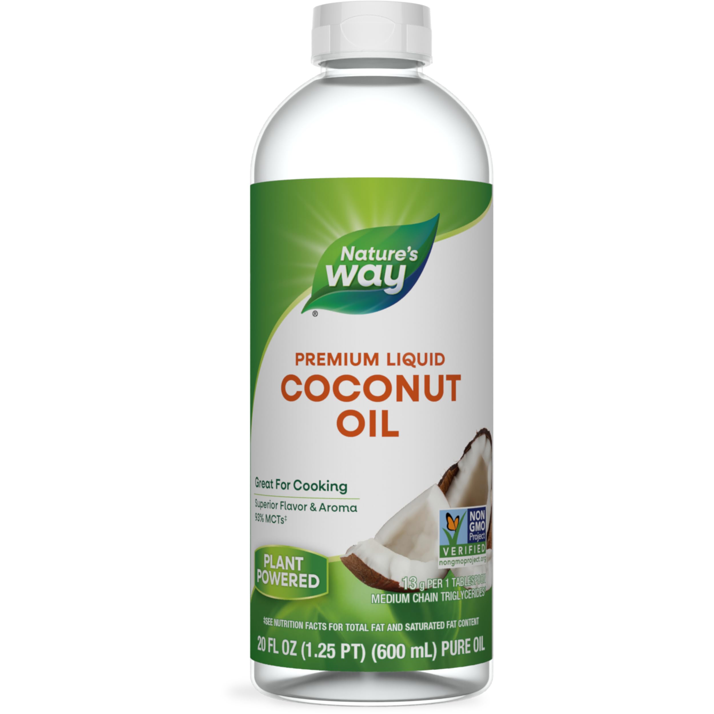Foto 2 pulgar | Aceite De Coco Líquido Nature's Way Superior Flavor 600 Ml - Venta Internacional.