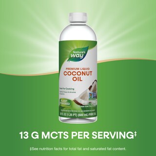 Foto 4 | Aceite De Coco Líquido Nature's Way Superior Flavor 600 Ml - Venta Internacional.