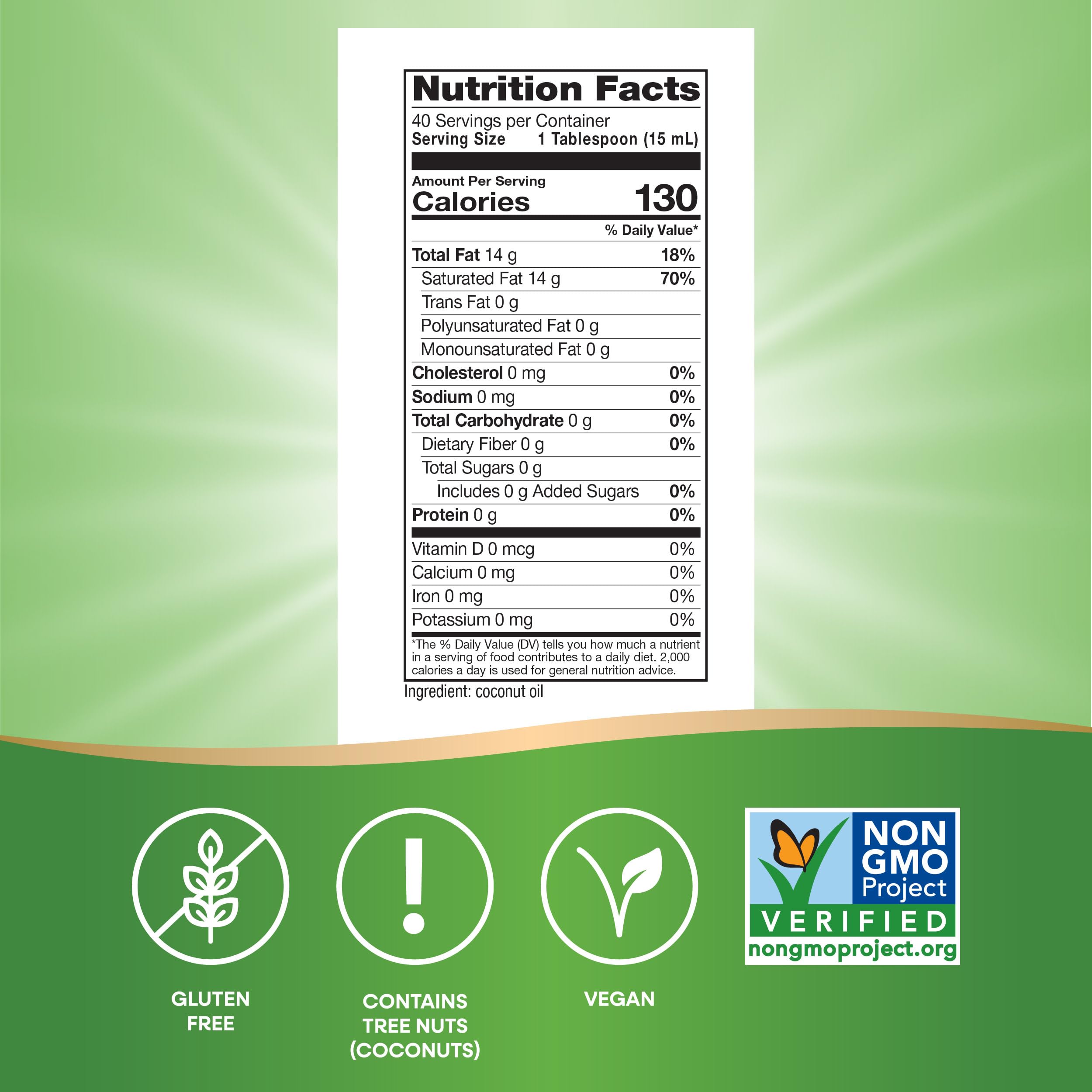 Foto 6 pulgar | Aceite De Coco Líquido Nature's Way Superior Flavor 600 Ml - Venta Internacional.