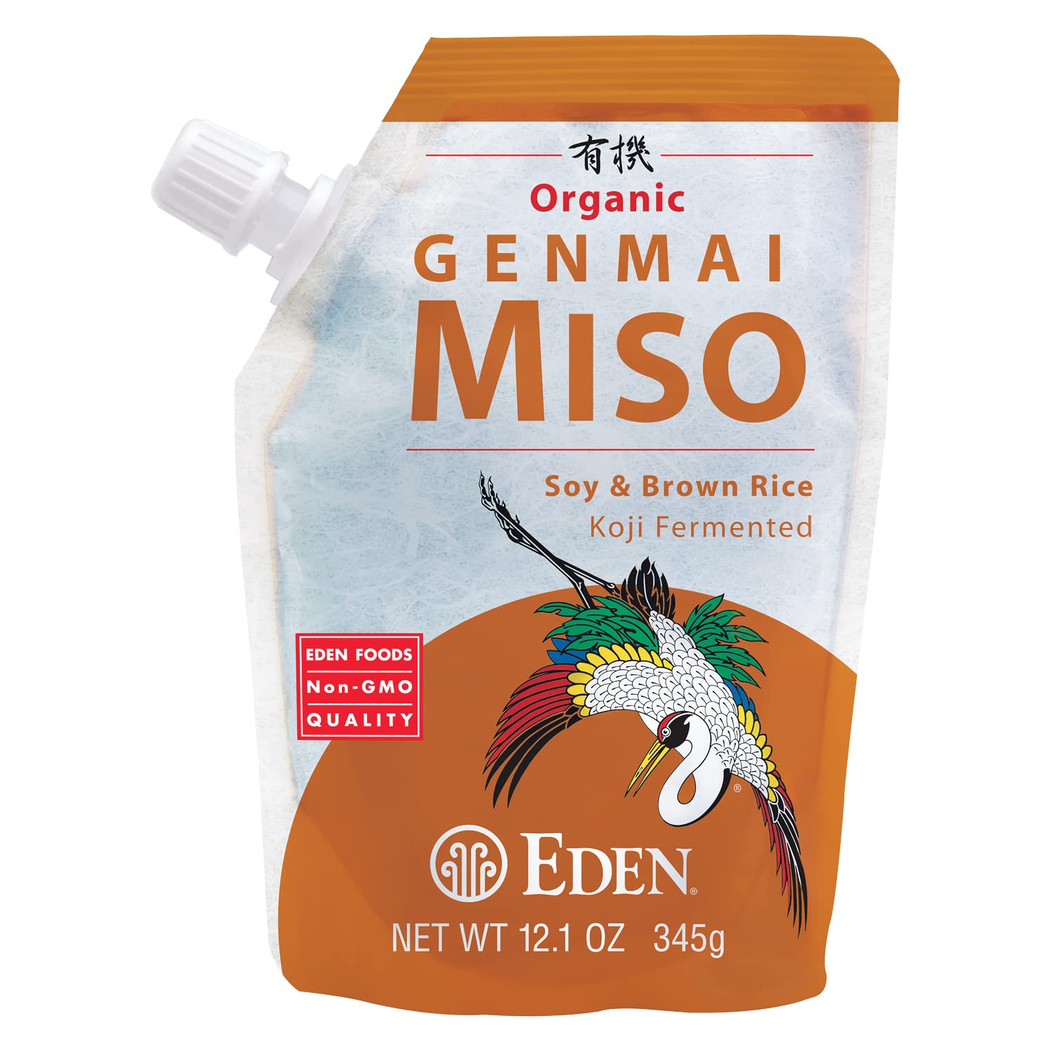 Foto 2 pulgar | Miso Eden Foods Genmai  Soja Orgánica Y Arroz Integral  360 Ml - Venta Internacional.