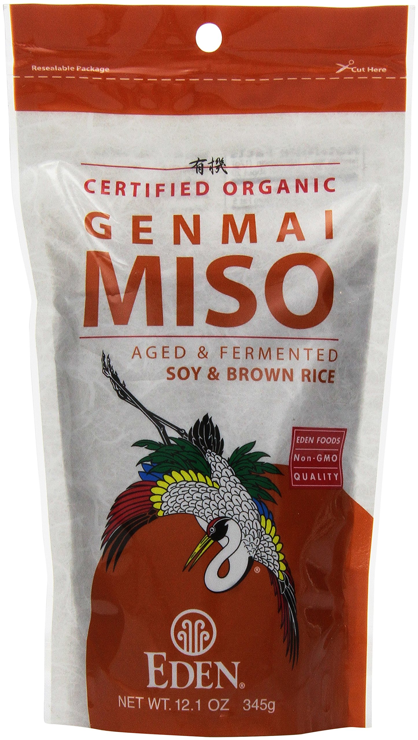 Foto 5 pulgar | Miso Eden Foods Genmai  Soja Orgánica Y Arroz Integral  360 Ml - Venta Internacional.