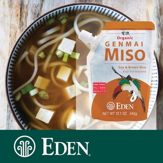 Foto 6 | Miso Eden Foods Genmai Soja Orgánica Y Arroz Integral 360 Ml - Venta Internacional.
