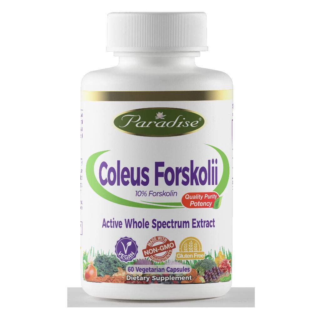 Foto 1 | Suplemento De Extracto De Coleo Forskolli De Paradise Herbs 60 Cápsulas - Venta Internacional.