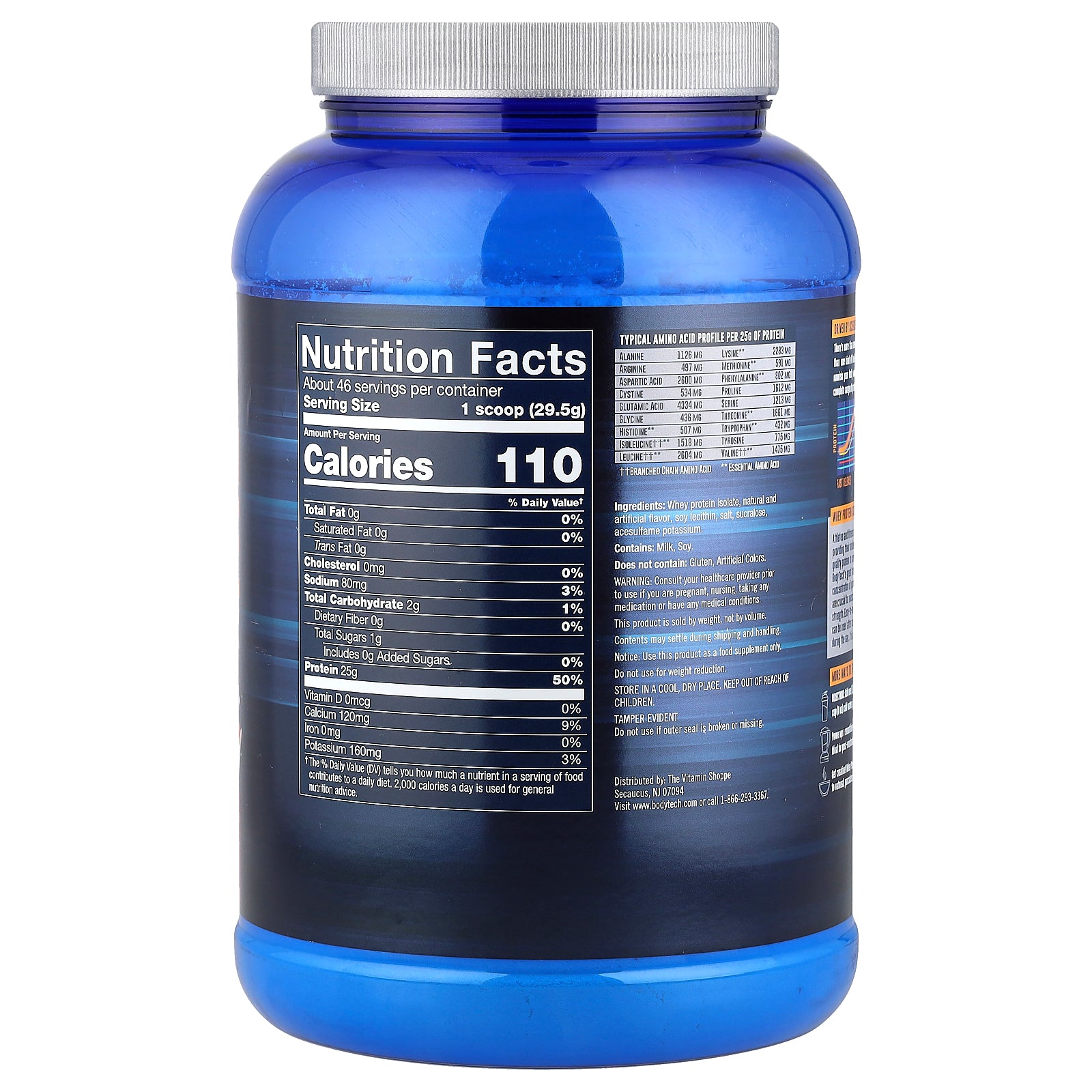 Foto 3 pulgar | Proteína En Polvo Bodytech Whey Protein Isolate Fruit Cereal  1 36 Kg - Venta Internacional.
