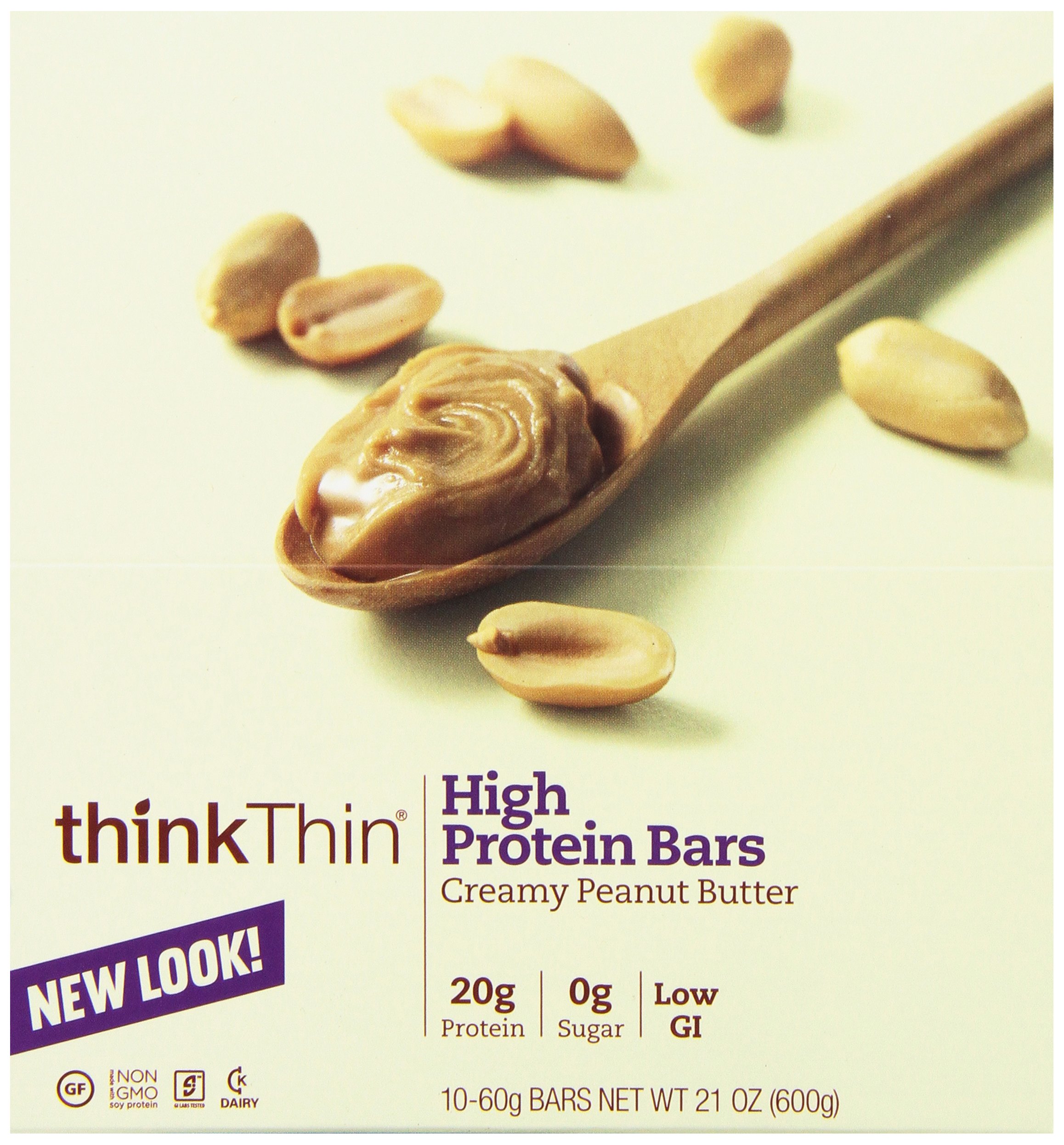 Foto 3 pulgar | Health Product Thinkthin Crema De Cacahuete Cremosa Con Alto Contenido De Proteínas  60 G - Venta Internacional.