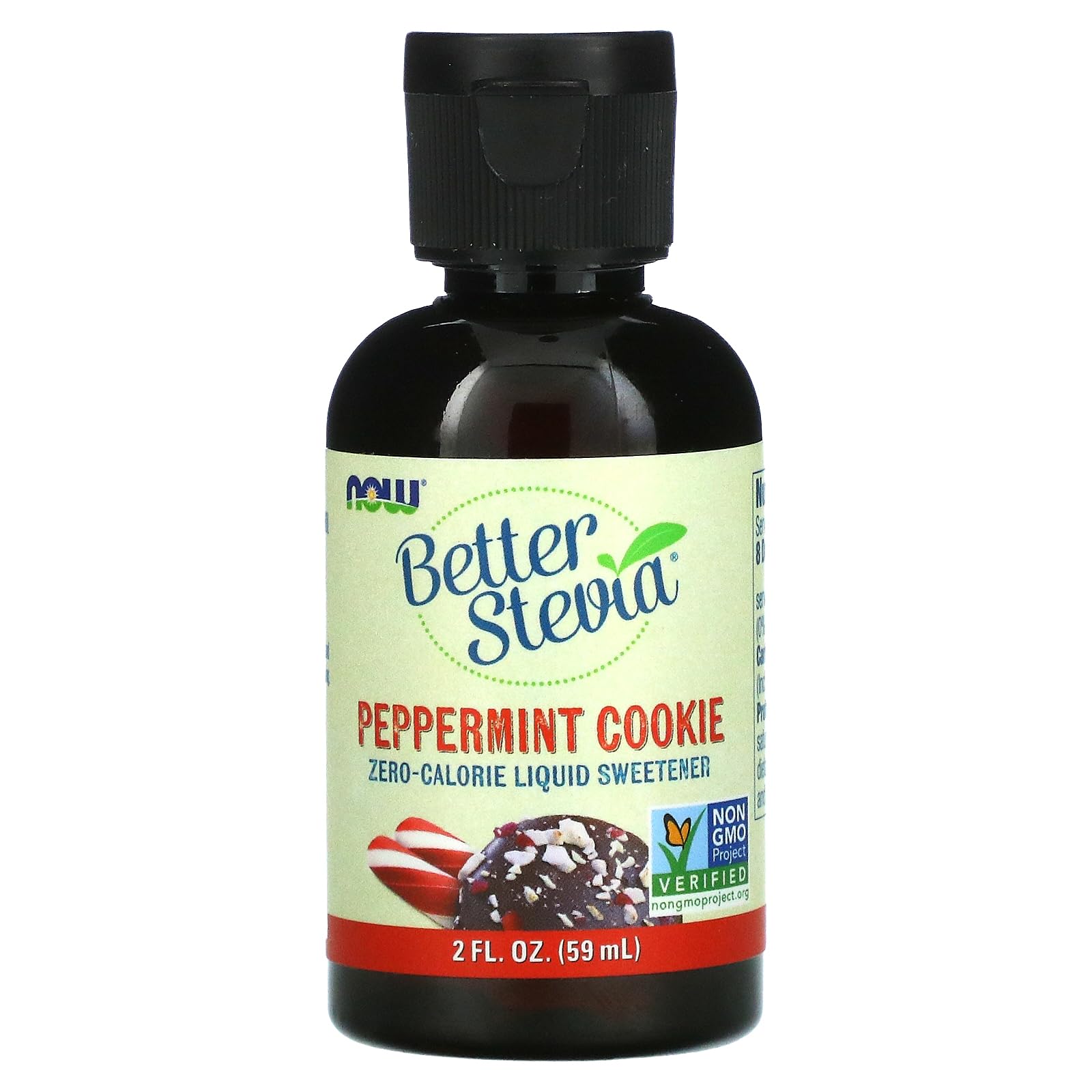 Foto 5 pulgar | Edulcorante Líquido Now Foods Betterstevia Peppermint Cookie - Venta Internacional.