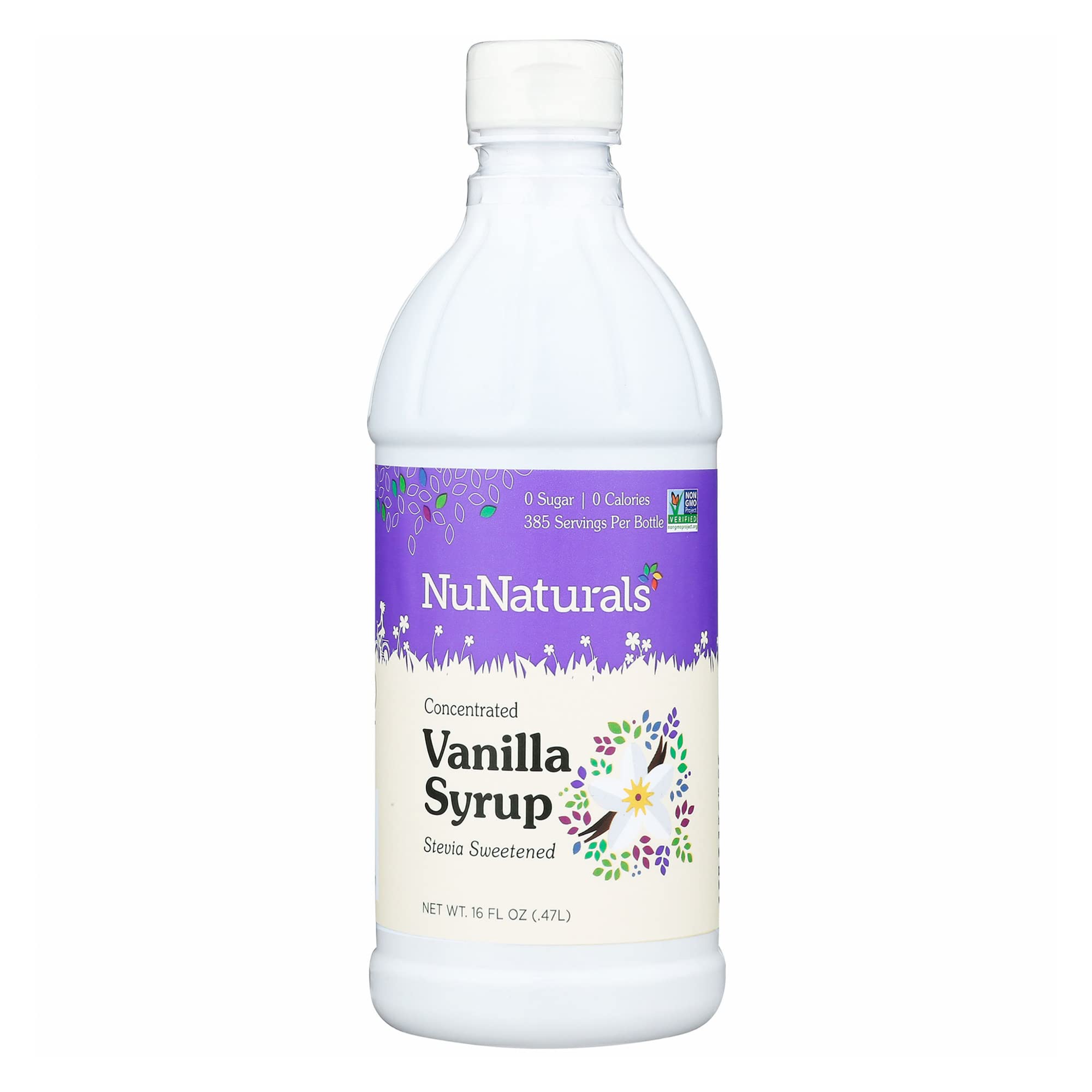 Foto 2 pulgar | Sirope De Stevia Nunaturals  Edulcorante Sin Azúcar  Vainilla  473 Ml - Venta Internacional.