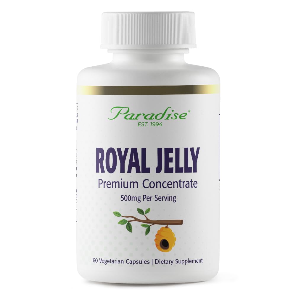 Foto 2 pulgar | Suplemento Paradise Herbs Royal Jelly Golden Emperor 60 Cápsulas - Venta Internacional.