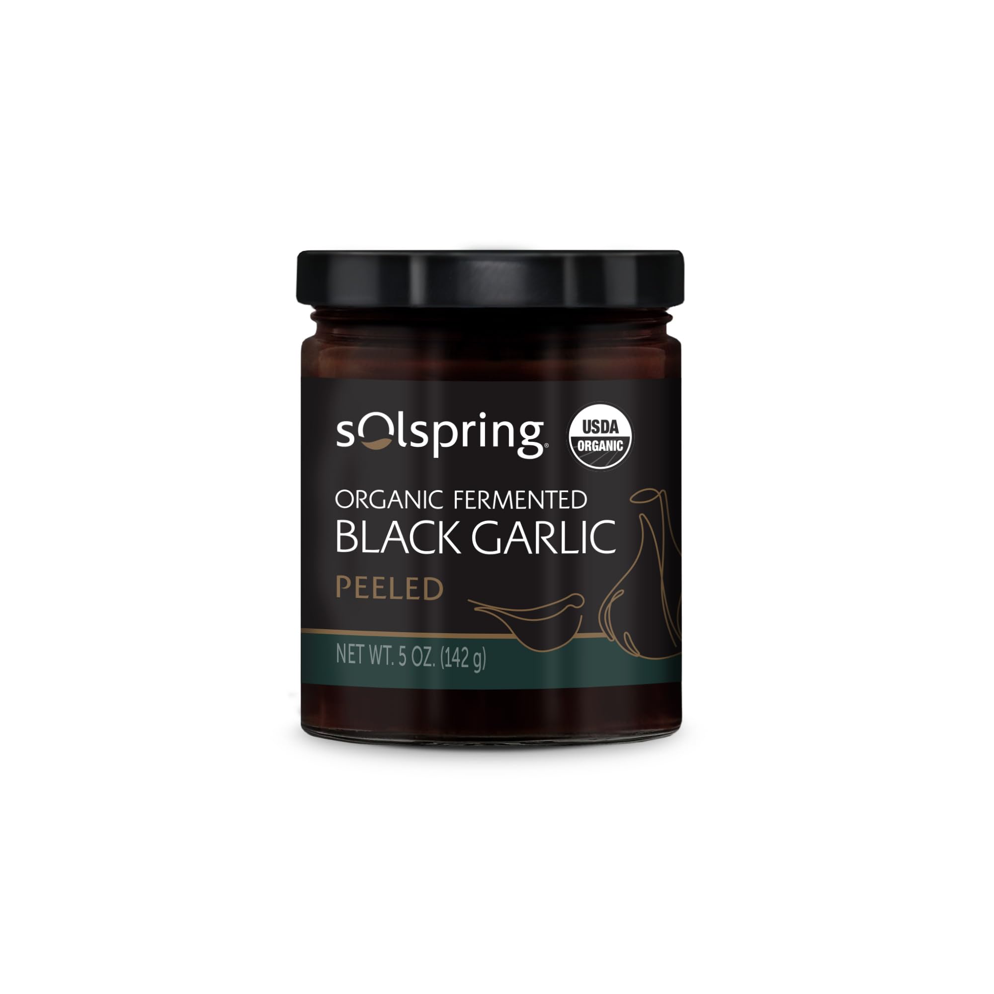 Foto 2 pulgar | Ajo Negro Fermentado Dr. Mercola Solspring Organic 150 Ml - Venta Internacional.
