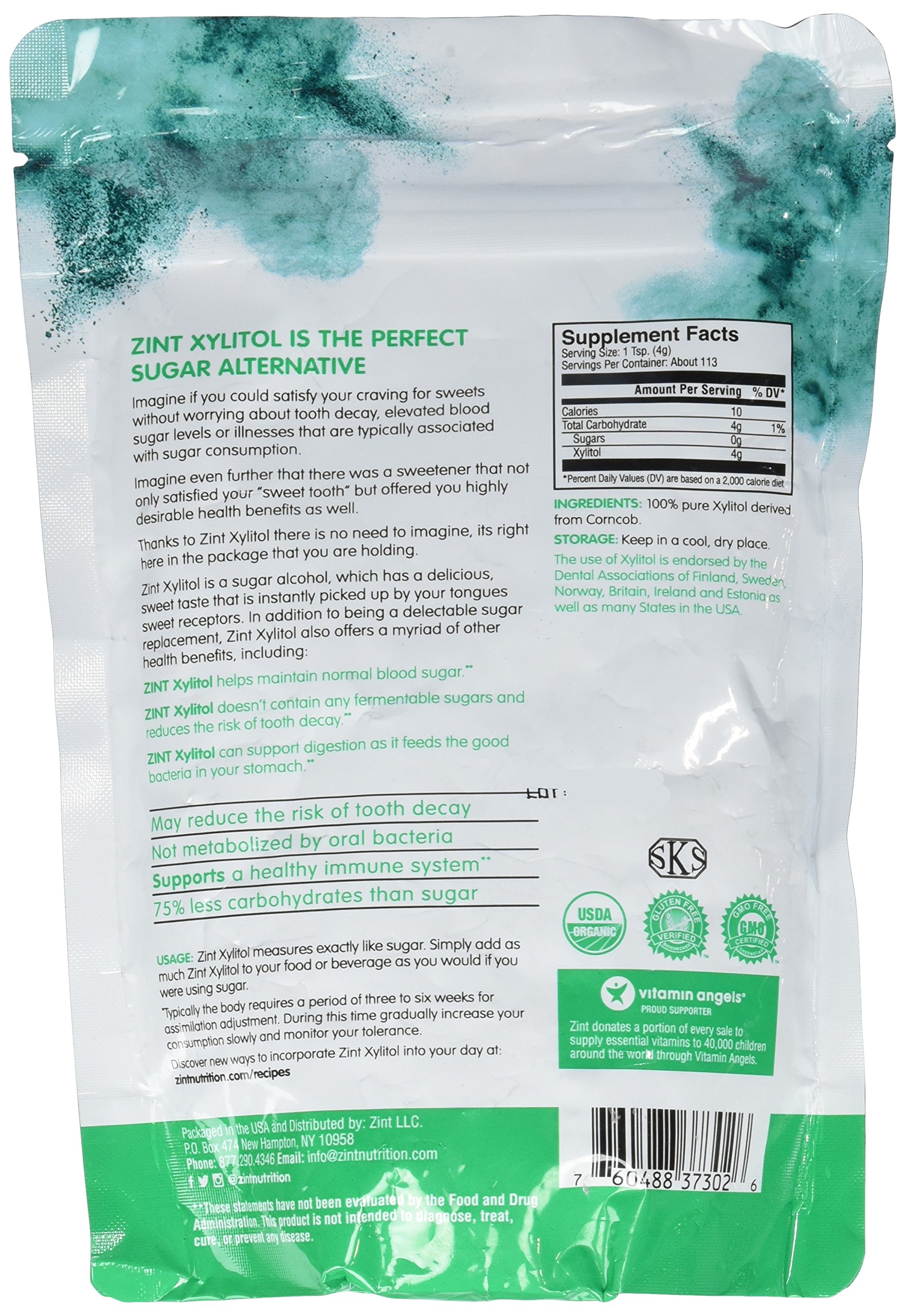 Foto 3 pulgar | Edulcorante Z! Bolsa De 454 Ml De Xilitol Nt - Venta Internacional.