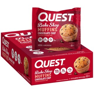 Foto 1 | Muffins Quest Bake Shop Con Chispas De Chocolate 10 G De Proteína 8 Unidades - Venta Internacional.