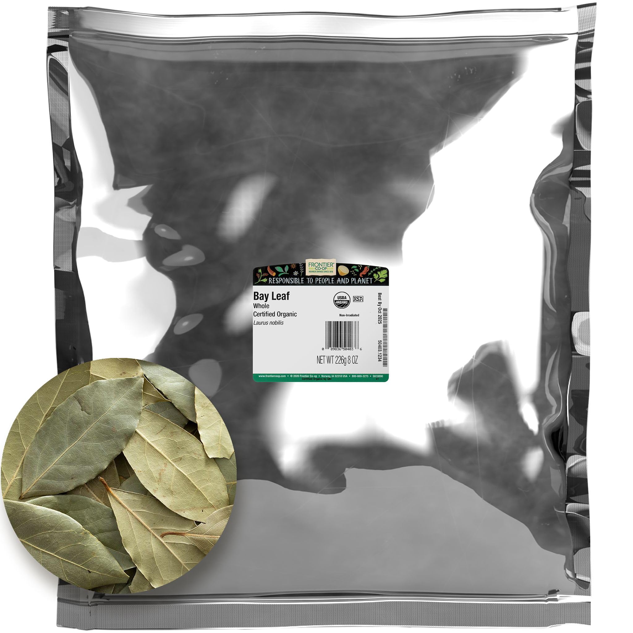 Foto 2 pulgar | Bay Leaf Frontier Bulk  Orgánico Integral  250 Ml - Venta Internacional.
