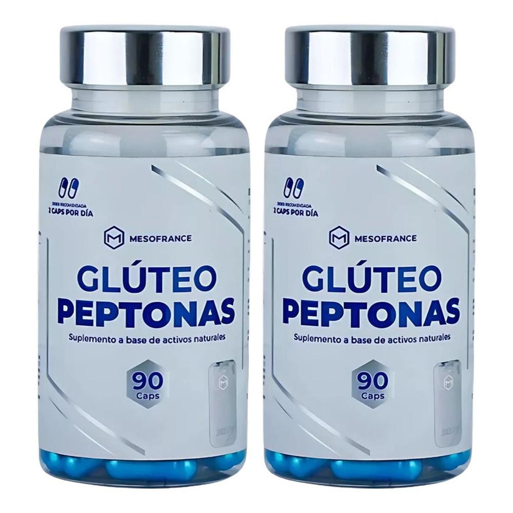 Foto 2 pulgar | Glúteo Peptonas Abdominal Mesofrance 2 Piezas de 90 Capsulas