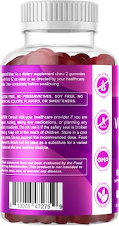 Foto 5 | Suplemento Vitamático De Vitamina B6 En Gomitas De 100 Mg, 60 Unidades, X2 - Venta Internacional.