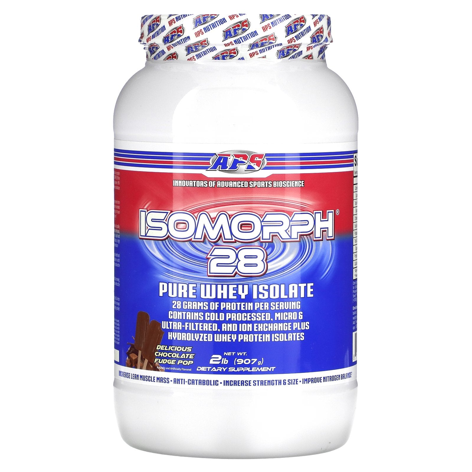 Foto 2 pulgar | Proteína En Polvo Aps Isomorph 28 Pure Whey Isolate 907 G - Venta Internacional.