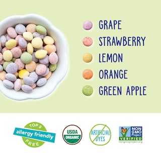 Foto 2 | Chewy Candy Yumearth Organic Sour Giggles 14 G Paquete De 10 - Venta Internacional.
