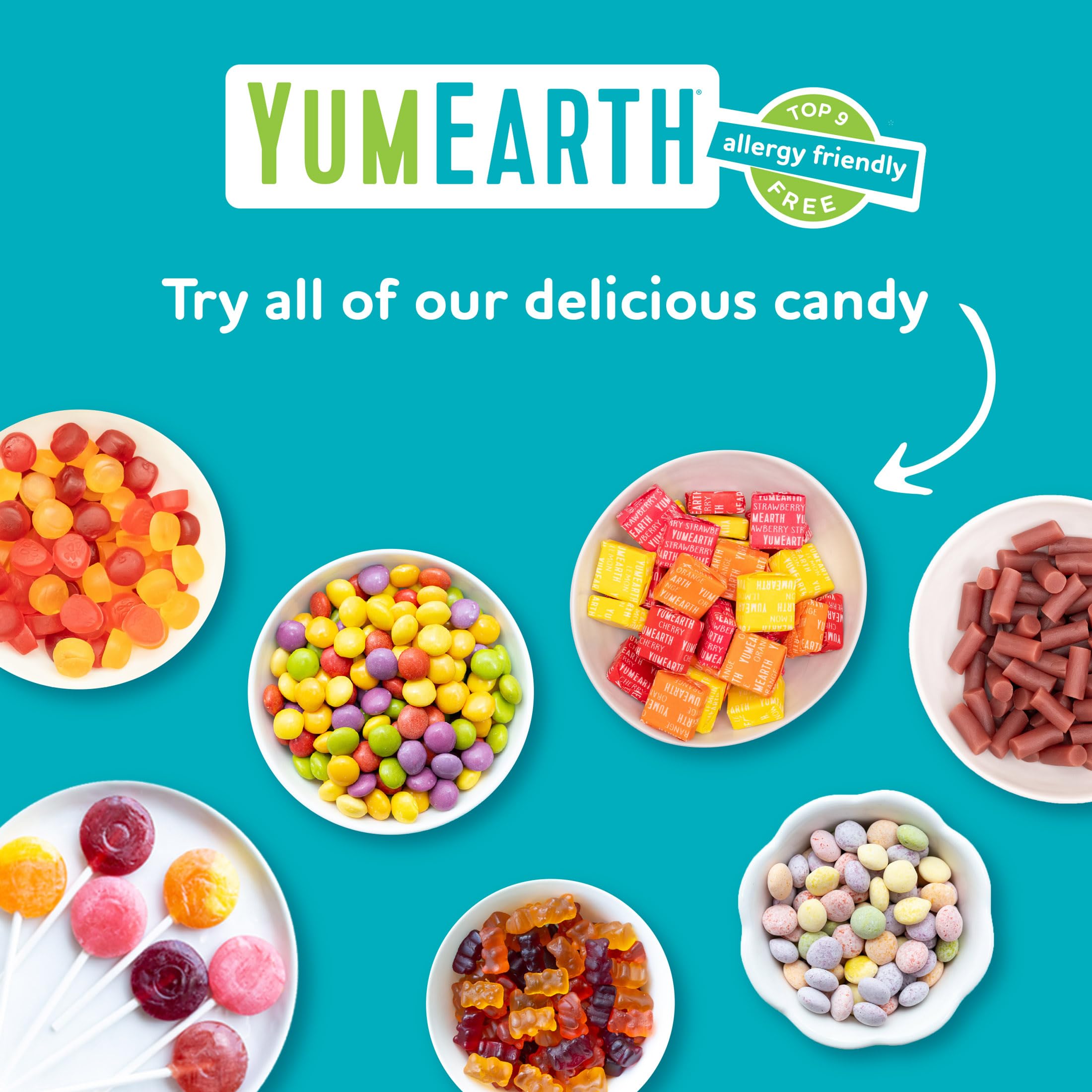 Foto 7 pulgar | Chewy Candy Yumearth Organic Sour Giggles  14 G  Paquete De 10 - Venta Internacional.