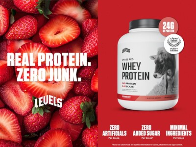 Foto 2 | Niveles De Proteína De Suero En Polvo De Fresas Alimentadas Con Pasto: 2 27 Kg - Venta Internacional.