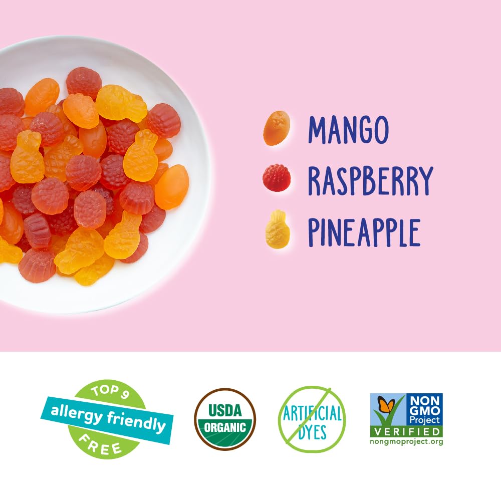 Foto 3 | Fruit Snacks Yumearth Con Sabor Tropical Orgánico (paquete De 35) - Venta Internacional.