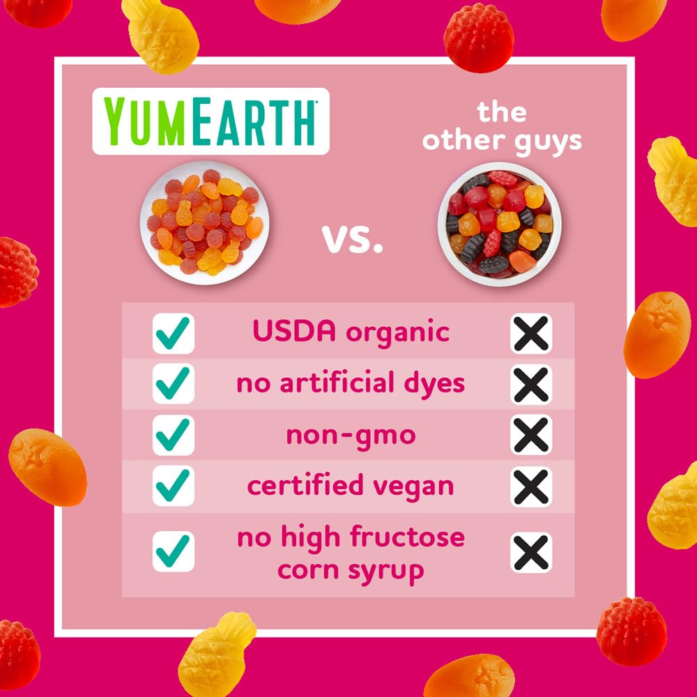 Foto 5 pulgar | Fruit Snacks Yumearth Con Sabor Tropical Orgánico (paquete De 35) - Venta Internacional.