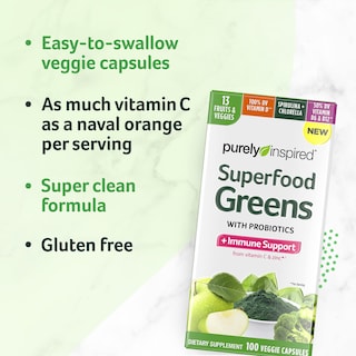 Foto 3 | Suplemento Purely Inspired Greens Superfood 100 Cápsulas - Venta Internacional.