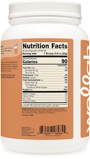 Foto 4 | Proteína De Suero Wellah Protein Your Whey Wpi Snickerdoodle 30 Raciones - Venta Internacional.