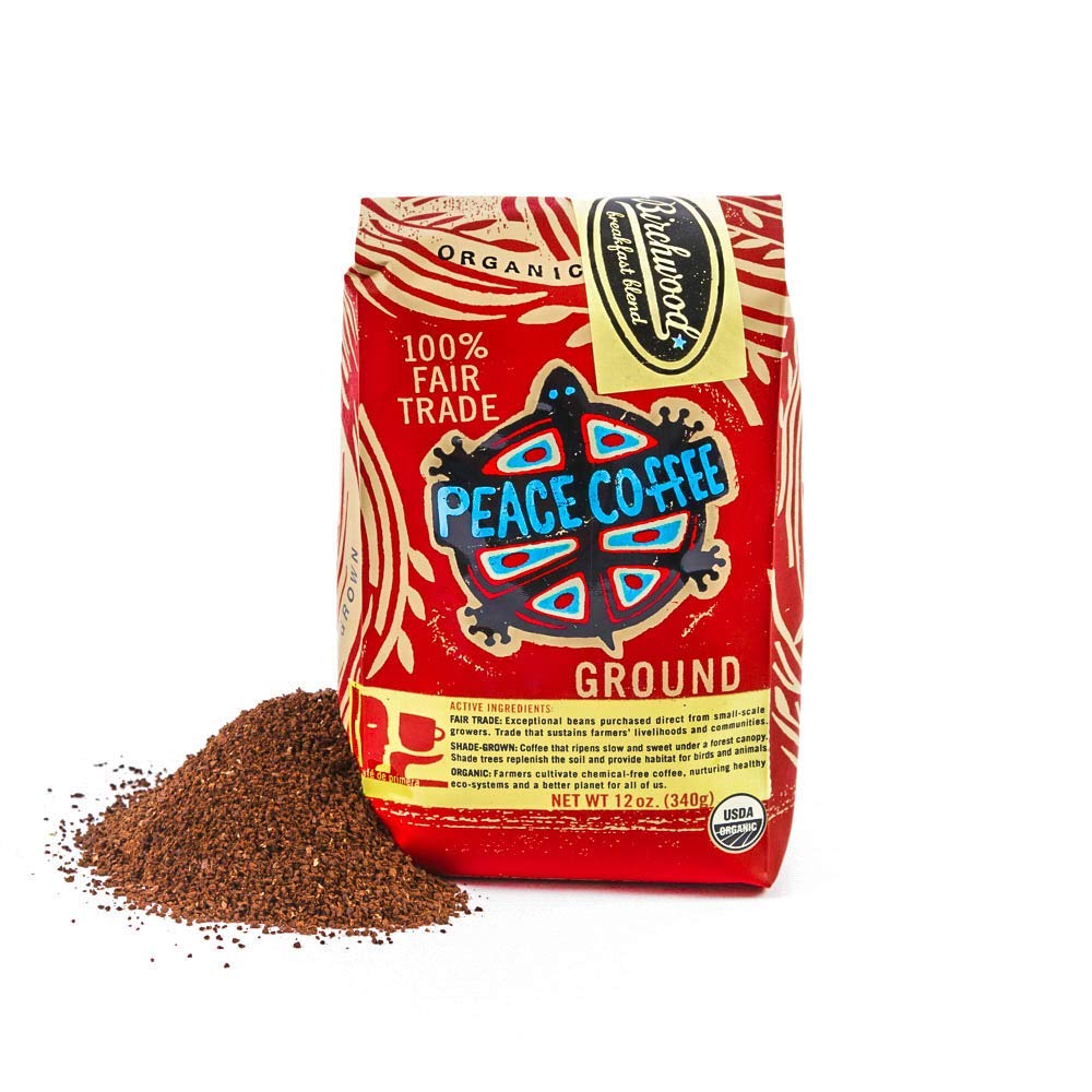 Foto 2 pulgar | Mezcla Orgánica Para Desayuno Coffee Peace Coffee  Madera De Abedul  355 Ml - Venta Internacional.