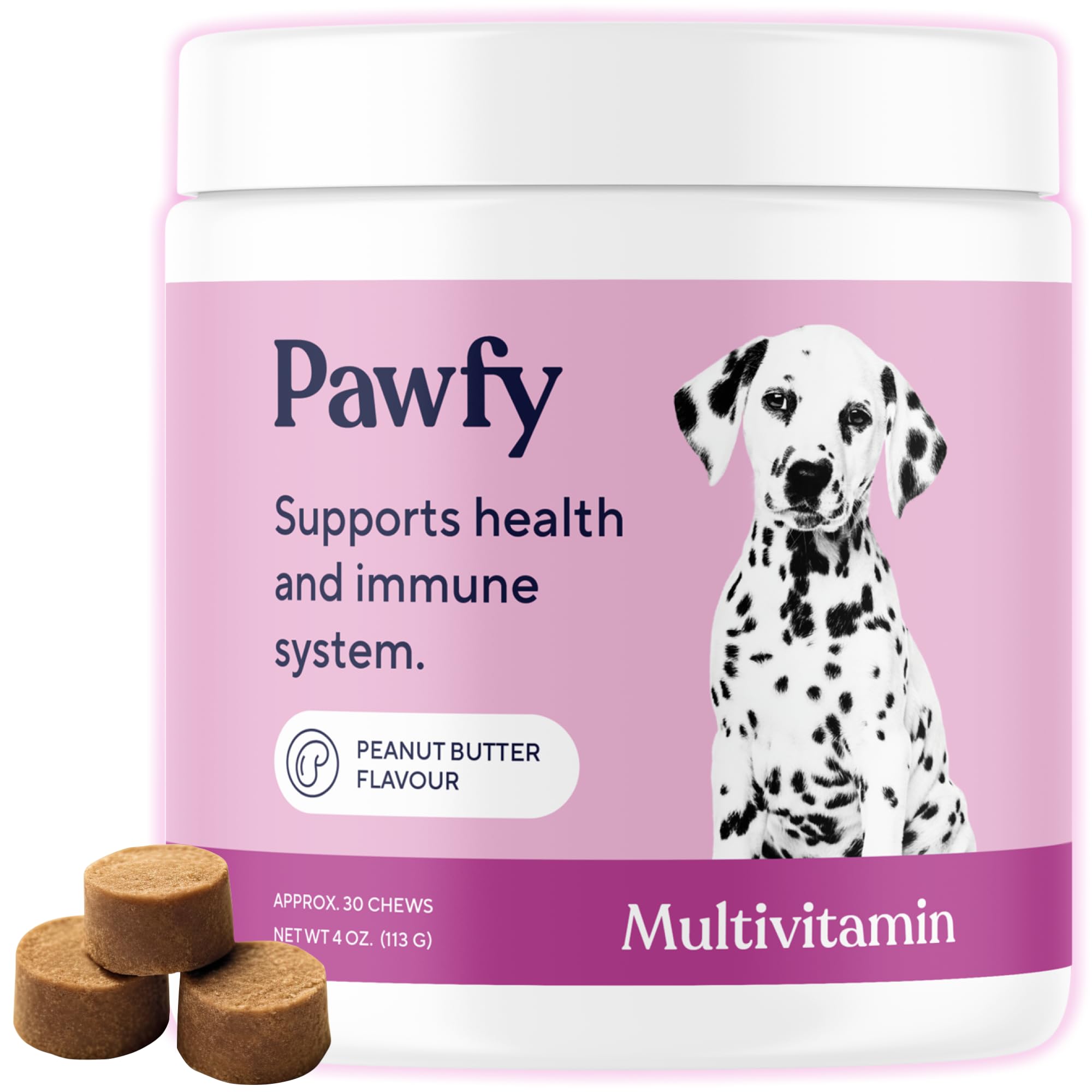 Foto 2 pulgar | Multivitamínico Para Perros Pawfy 15 En 1 Para Piel Y Pelo  30 Masticables - Venta Internacional.