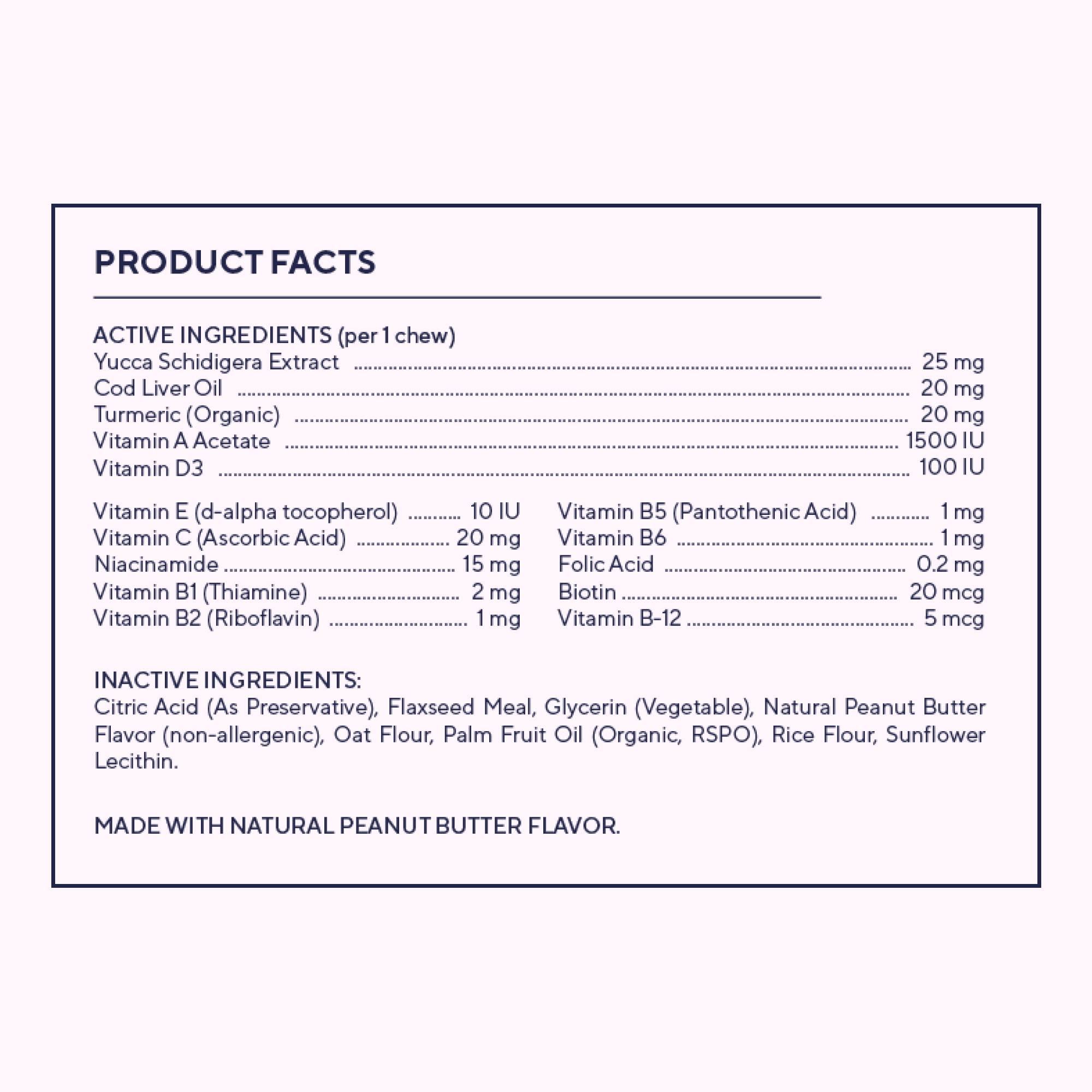 Foto 4 | Multivitamínico Para Perros Pawfy 15 En 1 Para Piel Y Pelo  30 Masticables - Venta Internacional.