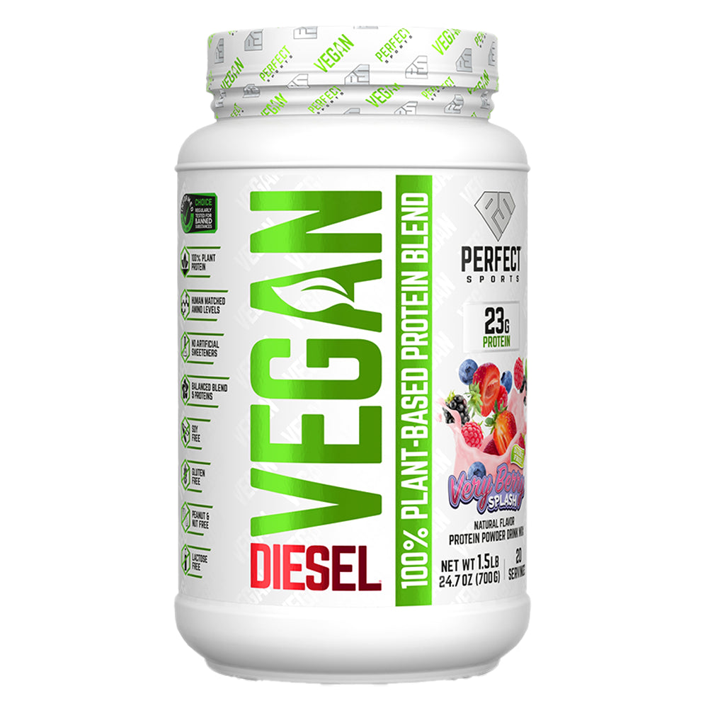 Foto 1 | Proteína En Polvo Perfect Sports Diesel Vegan 700 G Very Berry - Venta Internacional.