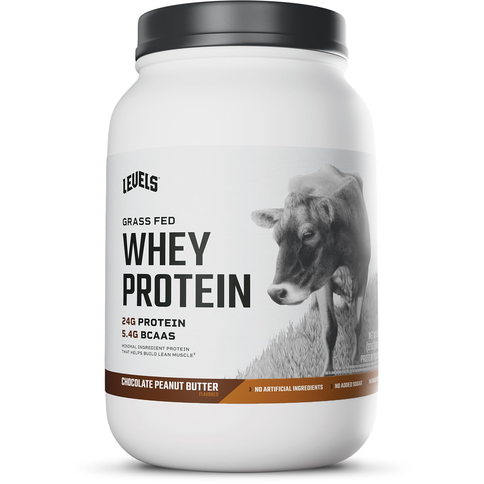 Foto 2 pulgar | Niveles De Proteína De Suero En Polvo De Animales Alimentados Con Pasto  24 G  Chocolate  1 Kg - Venta Internacional.
