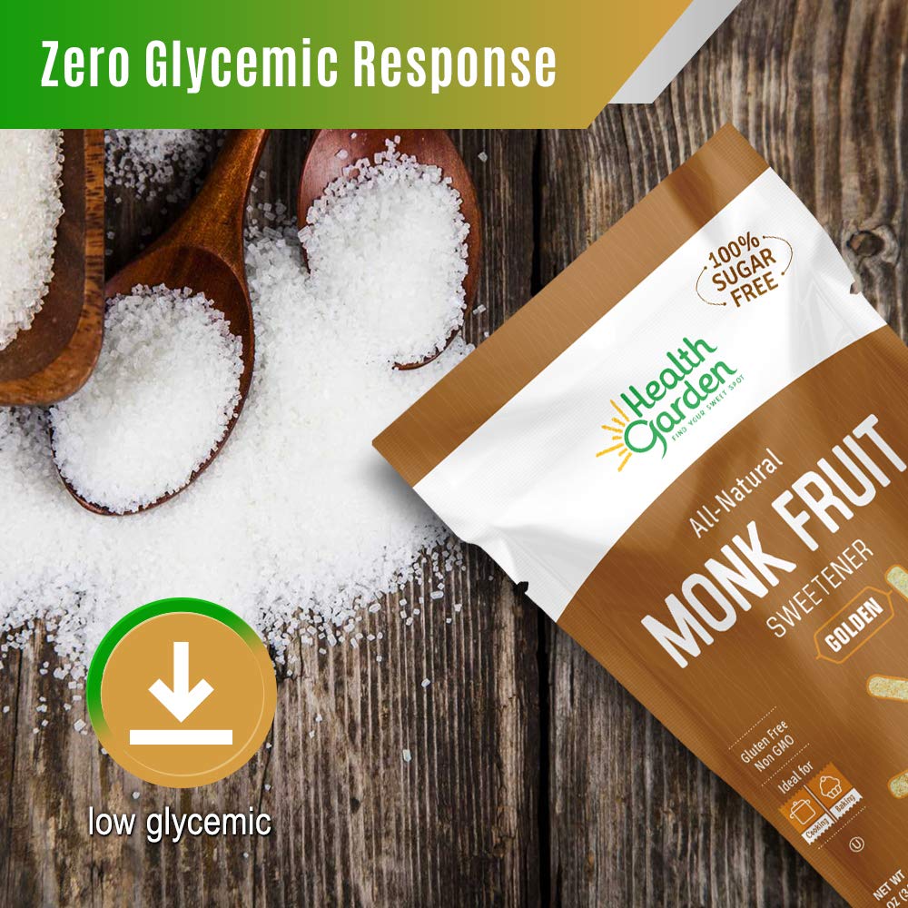Foto 6 pulgar | Edulcorante Health Garden Monk Fruit Golden 454 G - Venta Internacional.